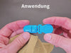 Das Video zeigt die korrekte Anwendung des GYMMONKY Magnetic Towel Clips, vom Anbringen mittig am Handtuch und dem Anbringen und Abnehmen vom Gerät. 